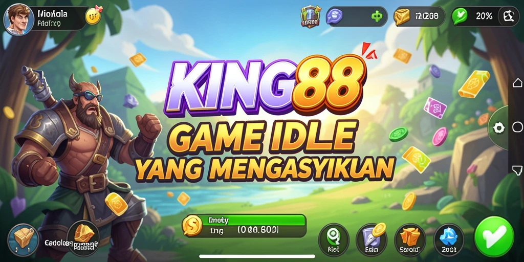 Tampilan gameplay KING88 yang menarik dan interaktif.