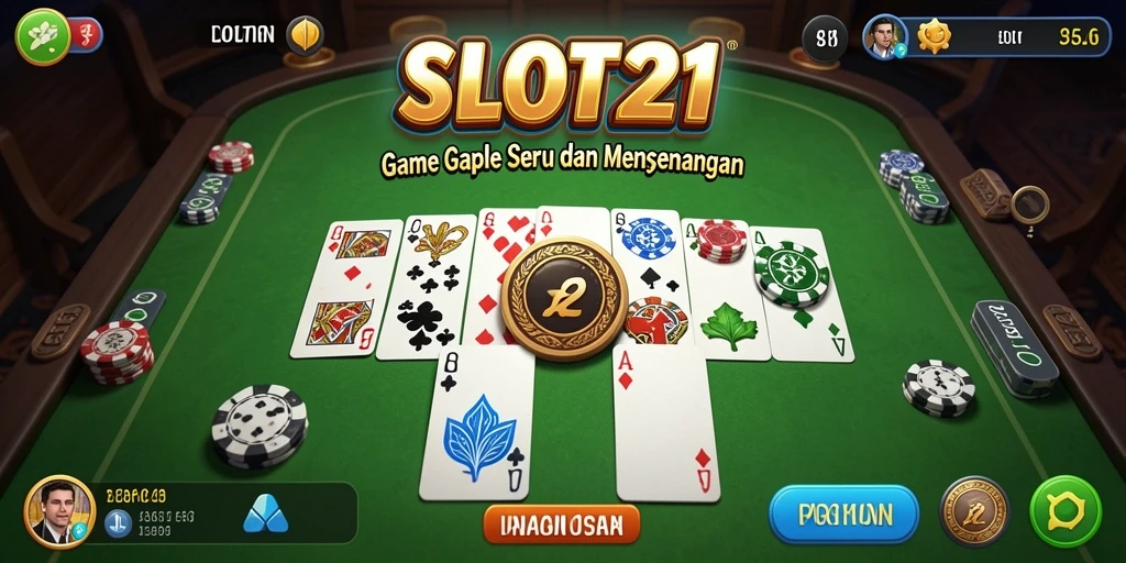 Screenshot menunjukkan gameplay seru dan interaktif dari SLOT21.