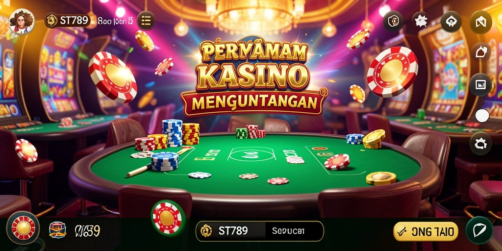 Tampilan gameplay ST789 yang menarik dalam pengalaman Kasino.