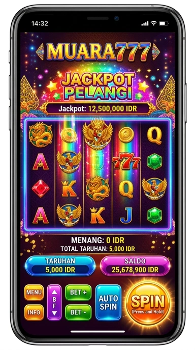 Pengguna menikmati kecepatan unduh aplikasi di muara777.
